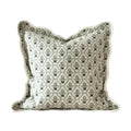 CHLOE - Sage Print Scalloped Edge Cushion Cover