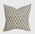 DAPHNE - Floral Hand Block Print Cushion Cover